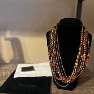 Joan Rivers Classic Collection Vintage Multicolored Bead Necklace Wardrobe Set